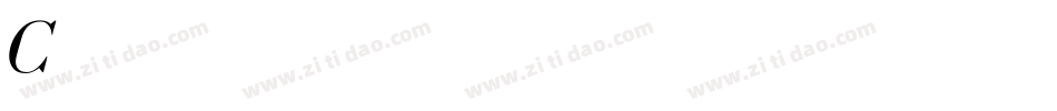 Cyrillic Italic字体转换